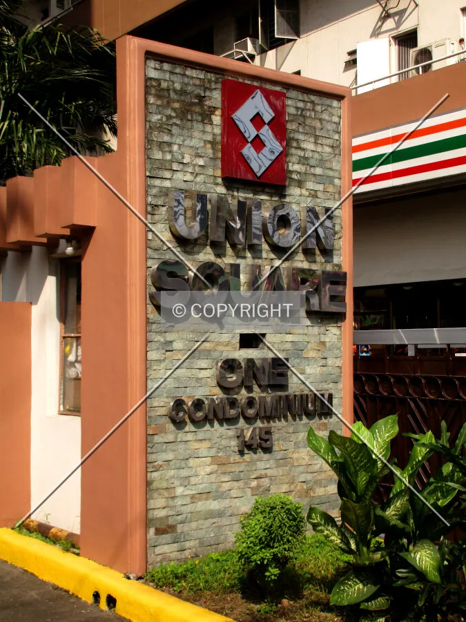 Sign at driveway entrance