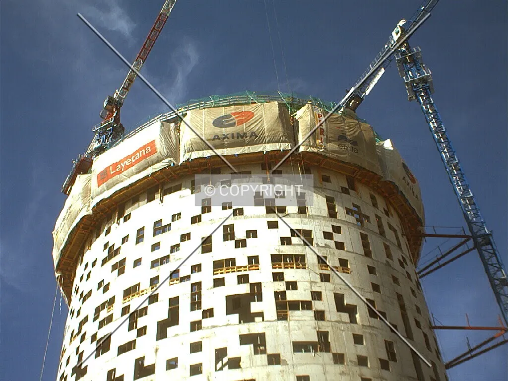 Close view of the top