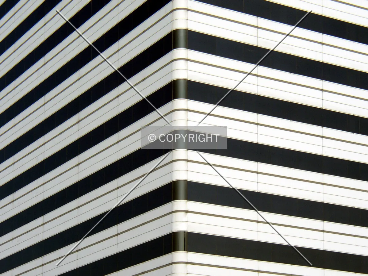 Detail of the façade on the southeast corner