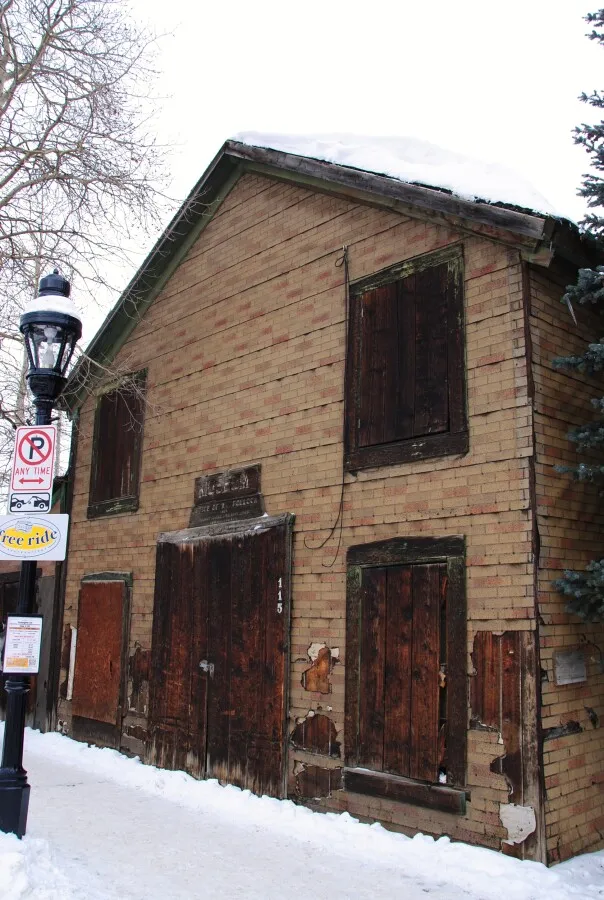 View to the southwest