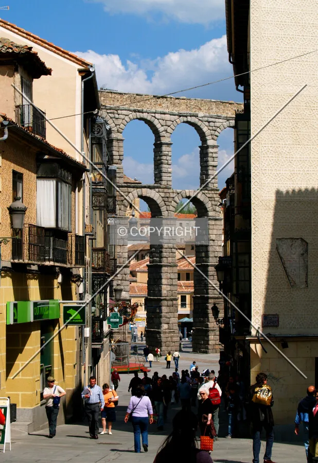 As seen from Cervantes street