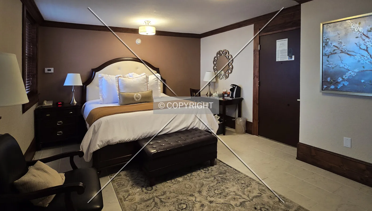 Guest room; March 28, 2025