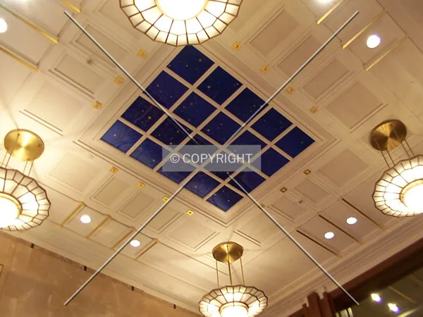 Lobby ceiling