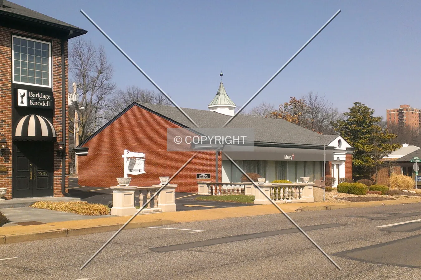 View from the southwest; March 30, 2014