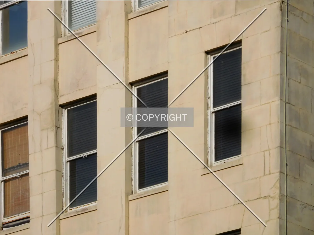 Western facade detail