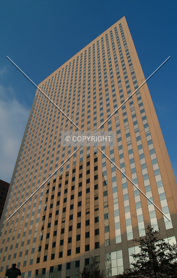 Looking up from the south