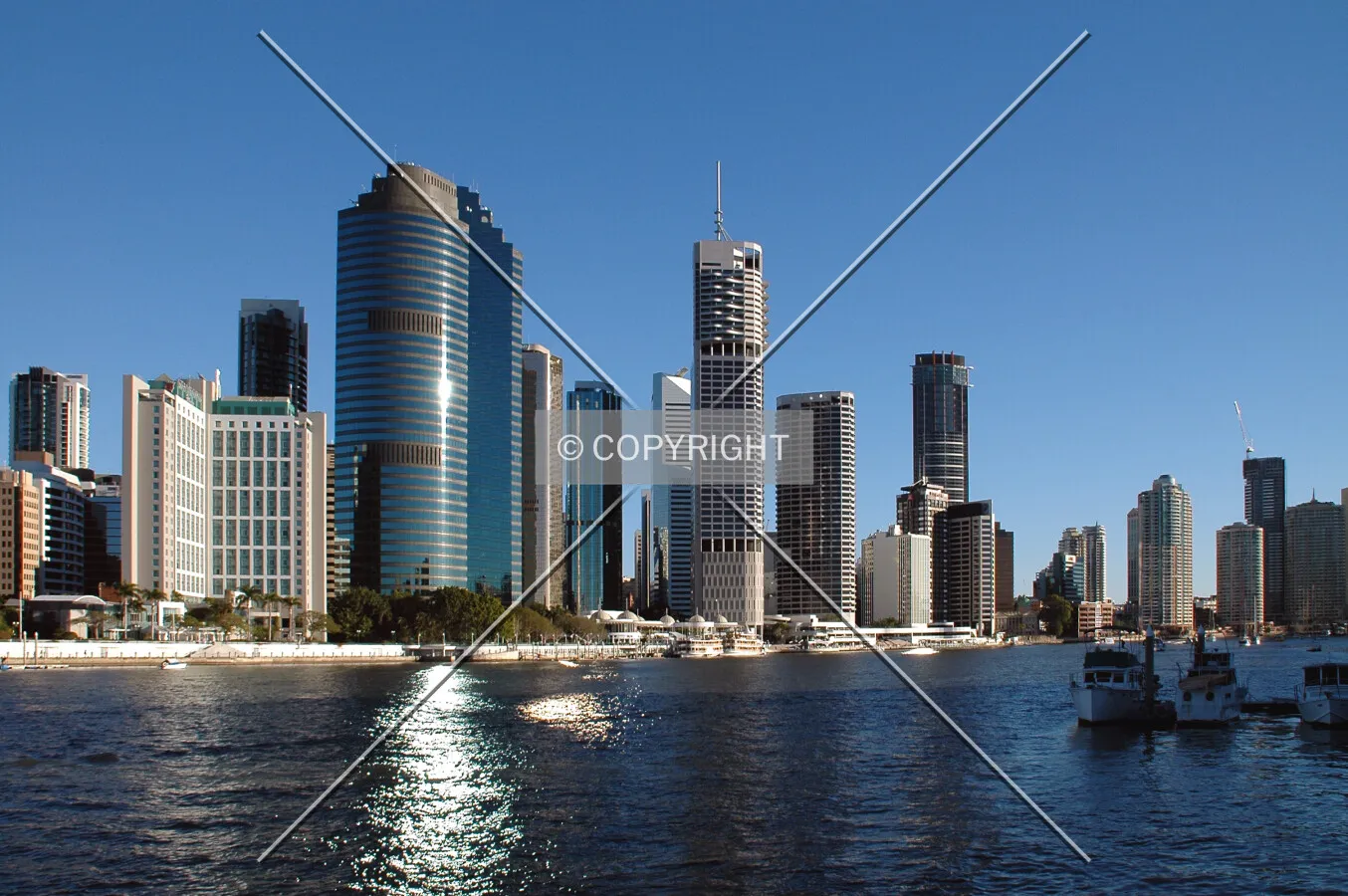 Eastern skyline