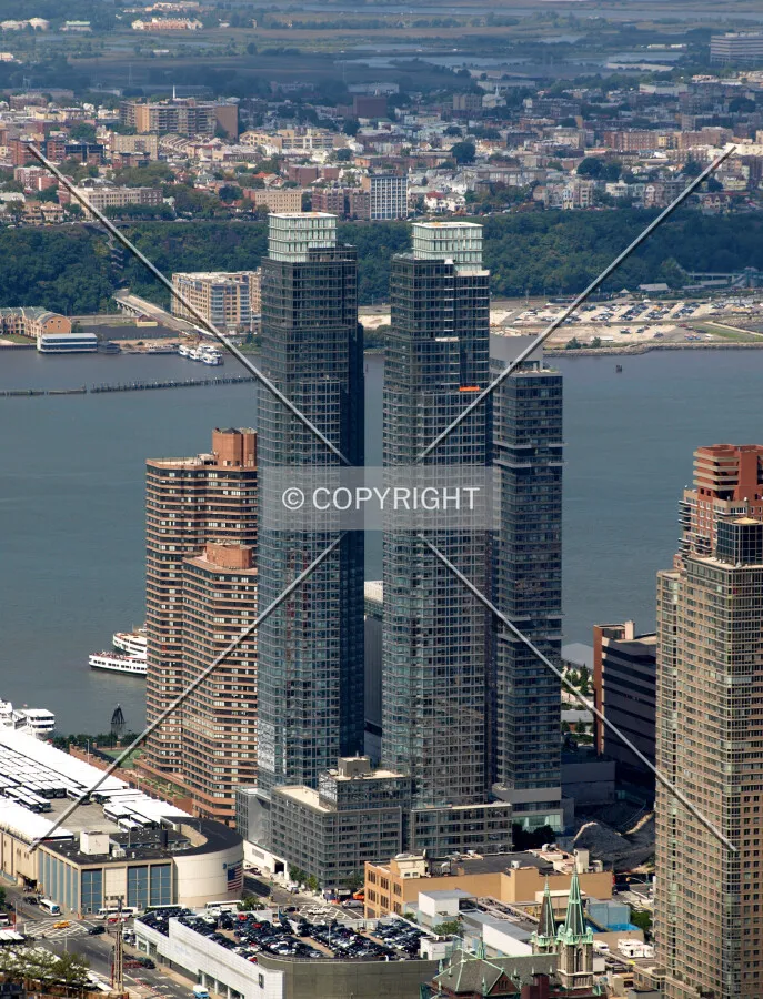Looking west from Empire State Building