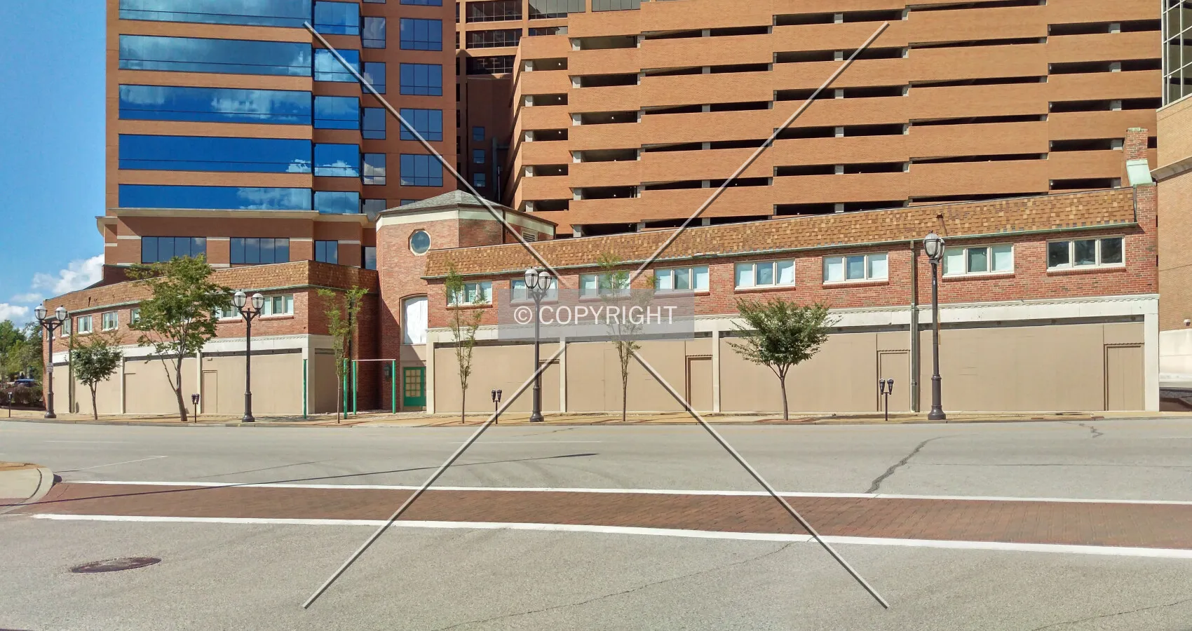 View from the south; August 11, 2015
