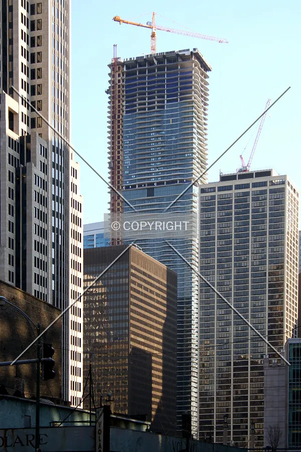 Looking south from Cityfront Plaza