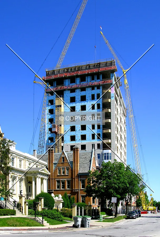 From North Prospect Avenue to the south