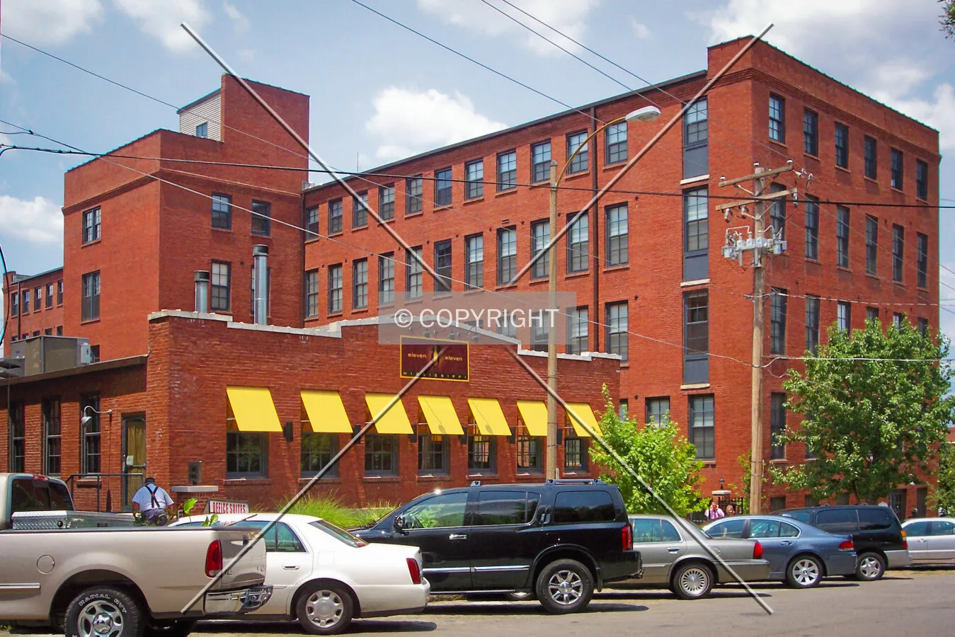 View from the southeast across Mississippi Avenue; July 6, 2006