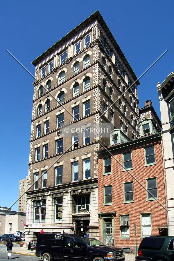 View from the southeast across Court Street