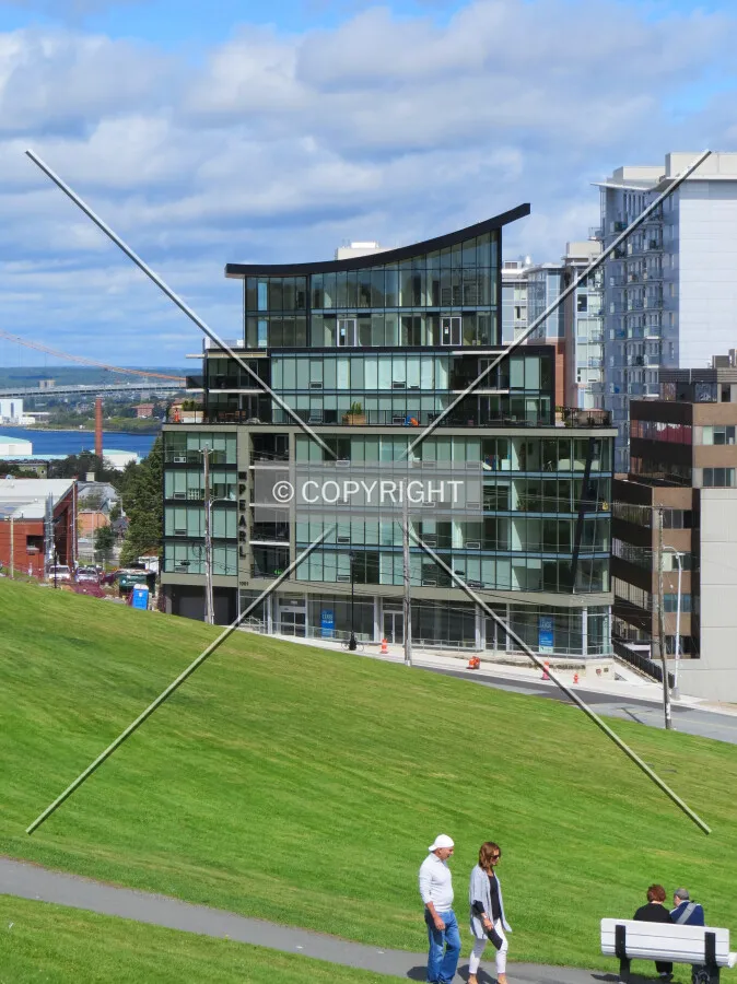 View to the north from Citadel Hill