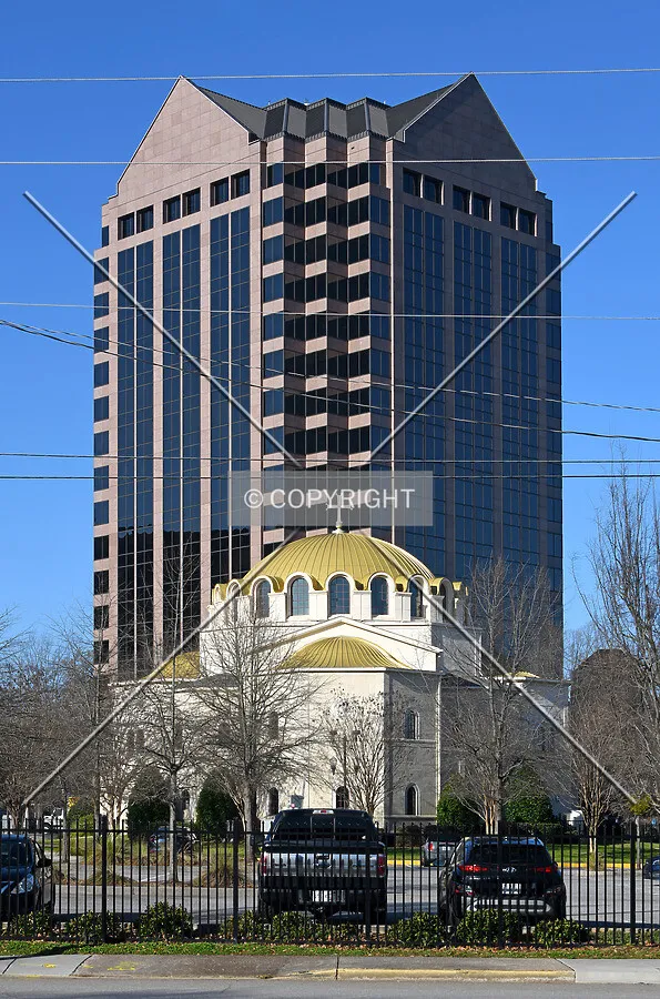 View from the northeast