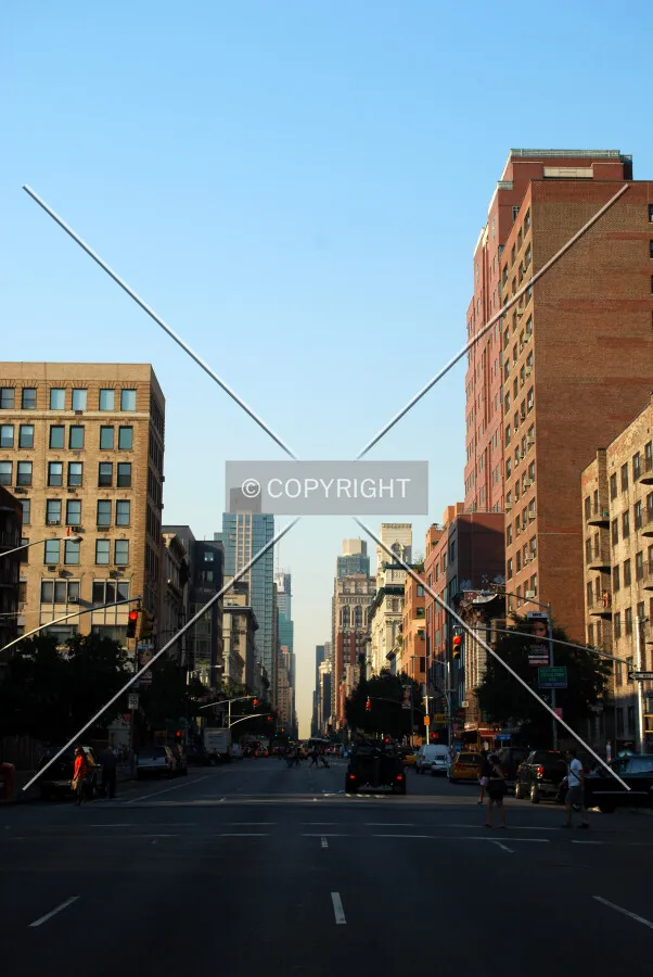 Looking northward from Chelsea