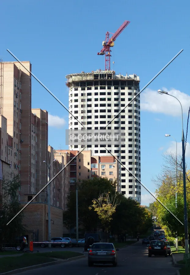 View from the east