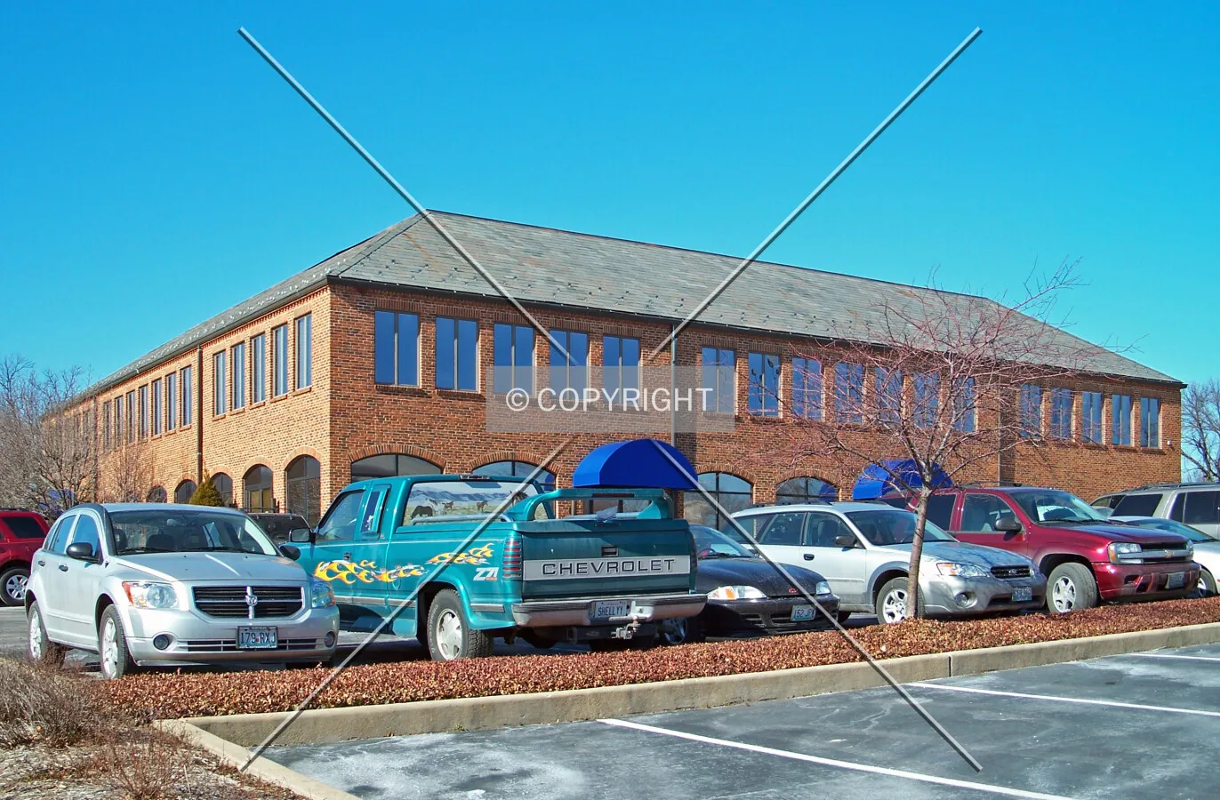 View from the southeast; January 30, 2008