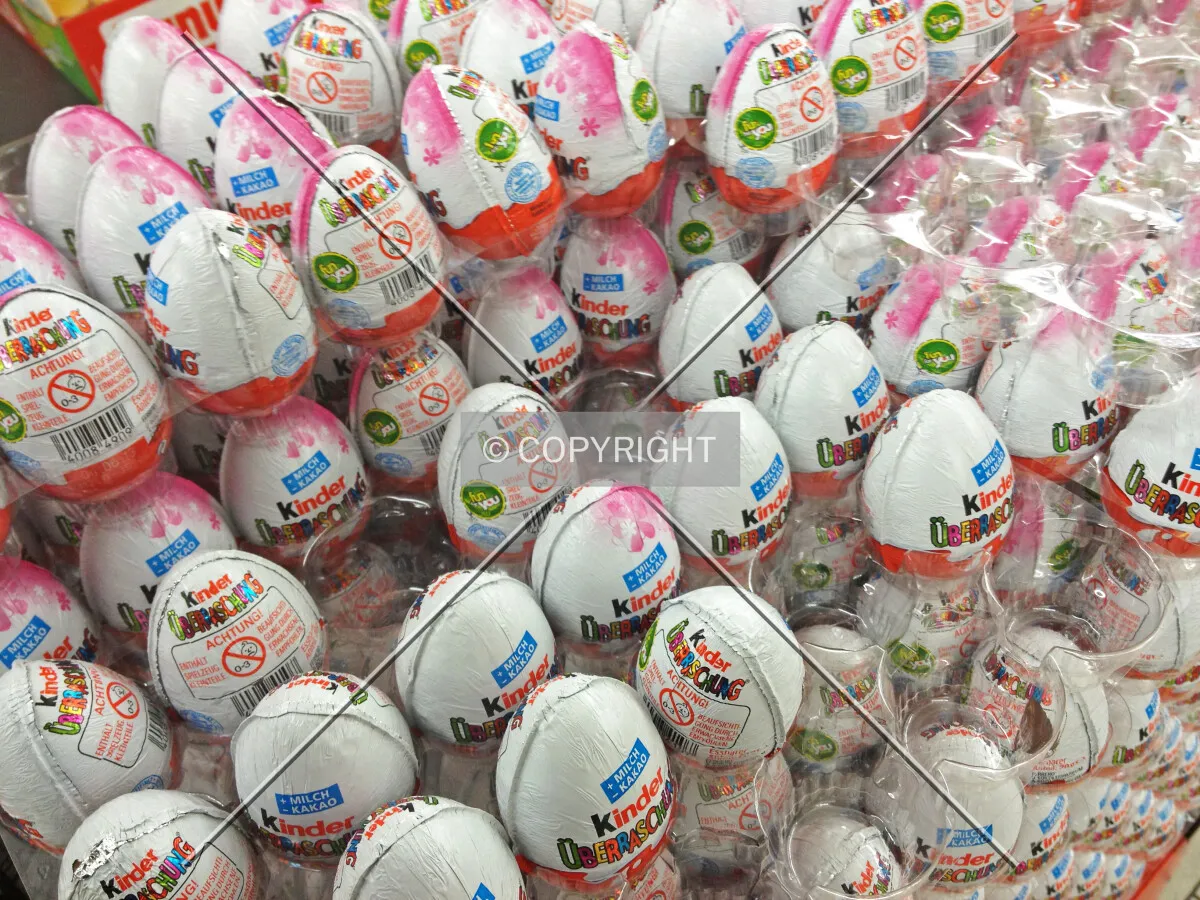 kinder Überraschung eggs