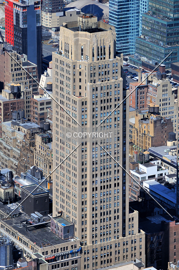 View from the Empire State Building Observation platform