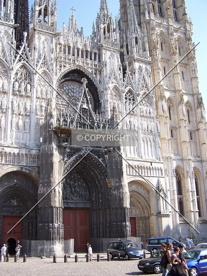 Main entrance on the west side