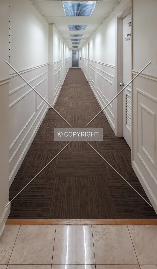 3rd floor hallway; July 1, 2020