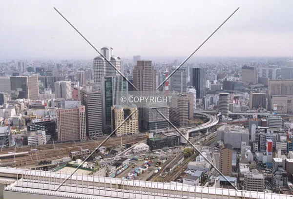 View from the Umeda Sky Building observatory