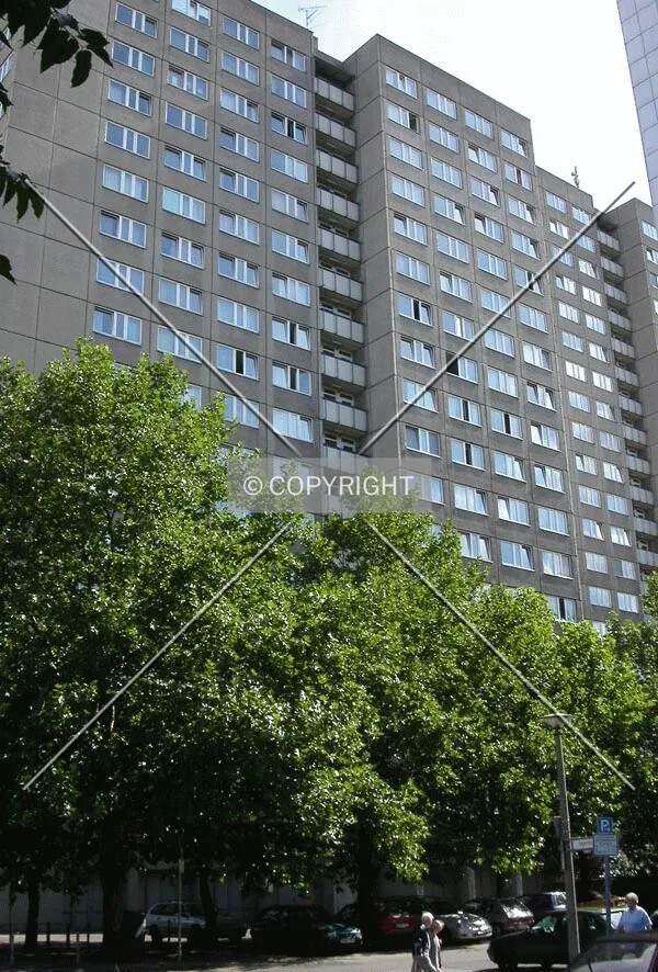 Street view of the building