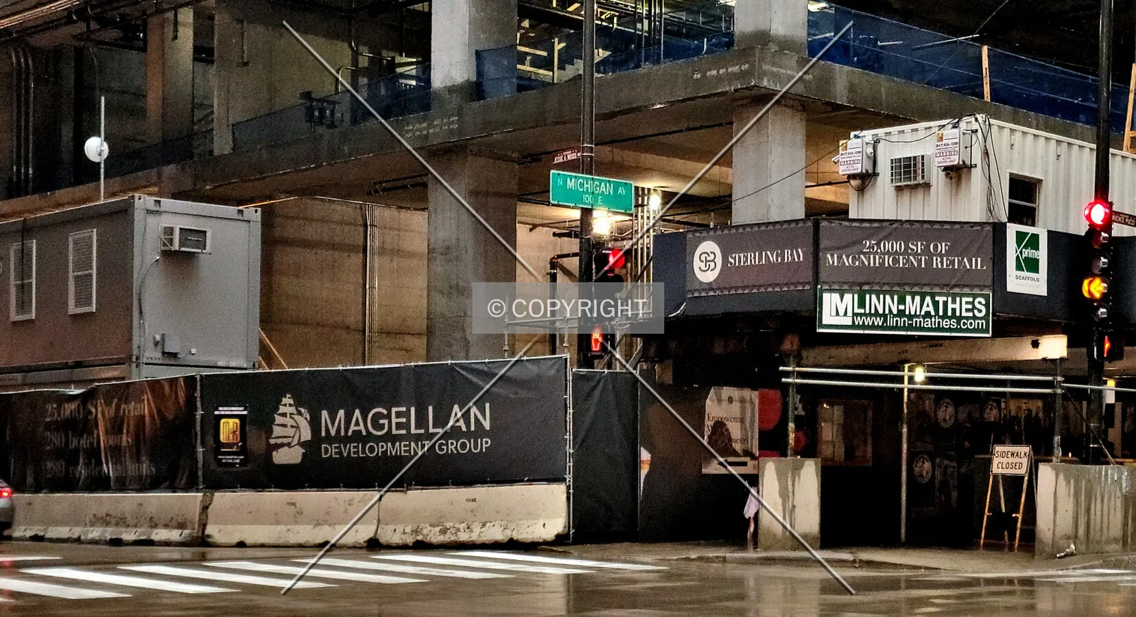 Lower floors during construction; April 10, 2021