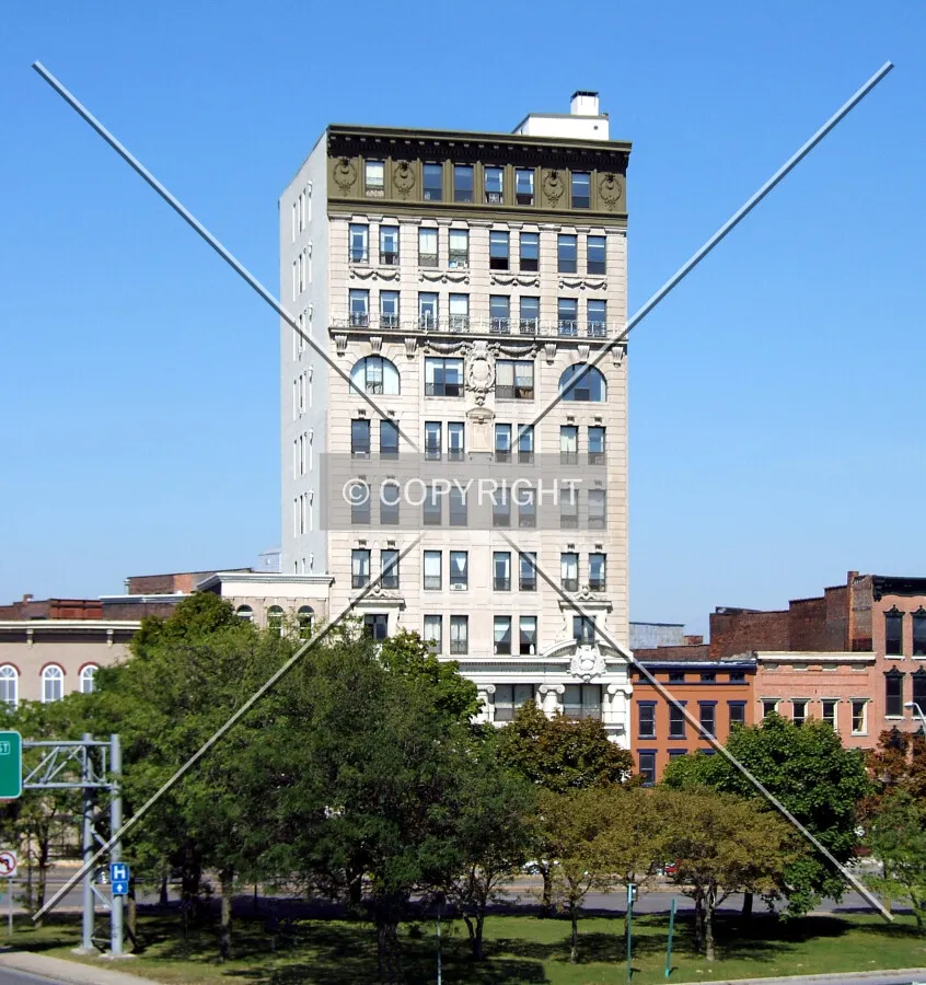 View from the southeast