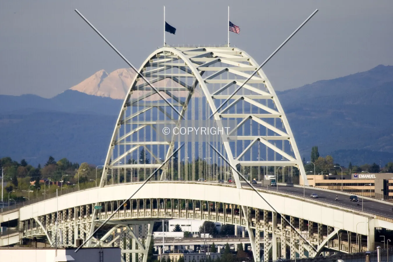 As seen from Washington Park