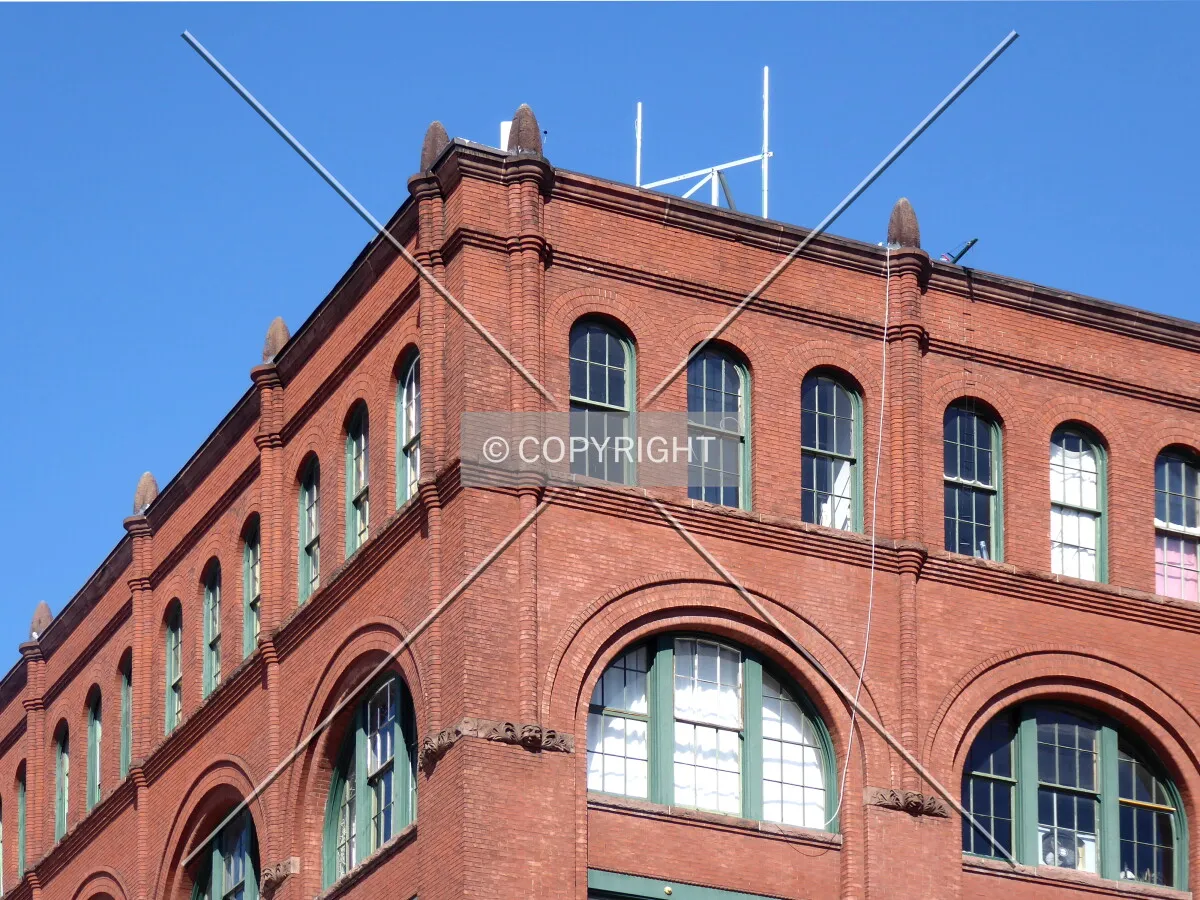 Southwest corner detail