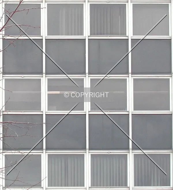 Close view of the facade