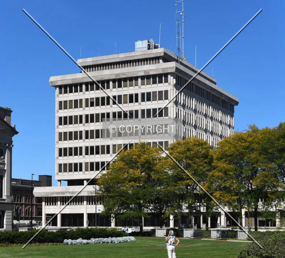 View from the southeast