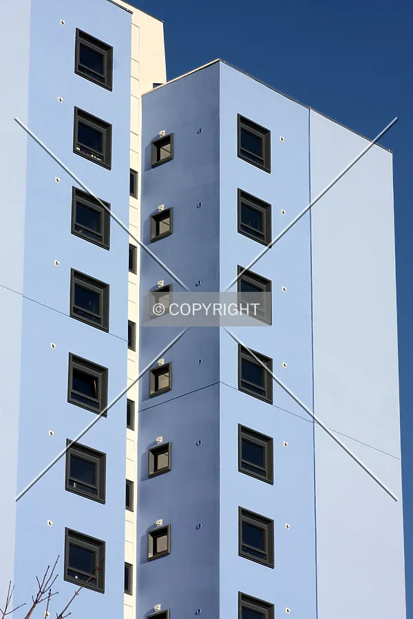 Looking up at the top