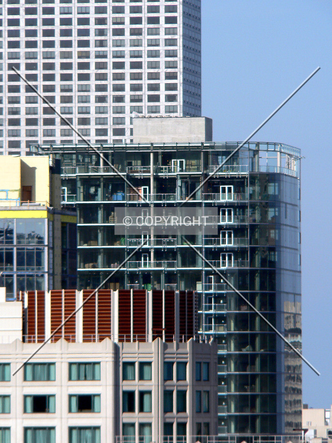 View to the north from the 25th floor of 340 East Randolph