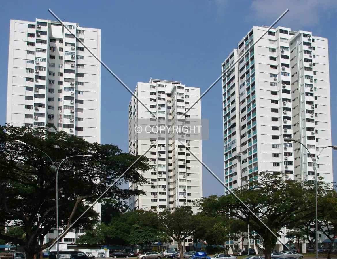 View from the west