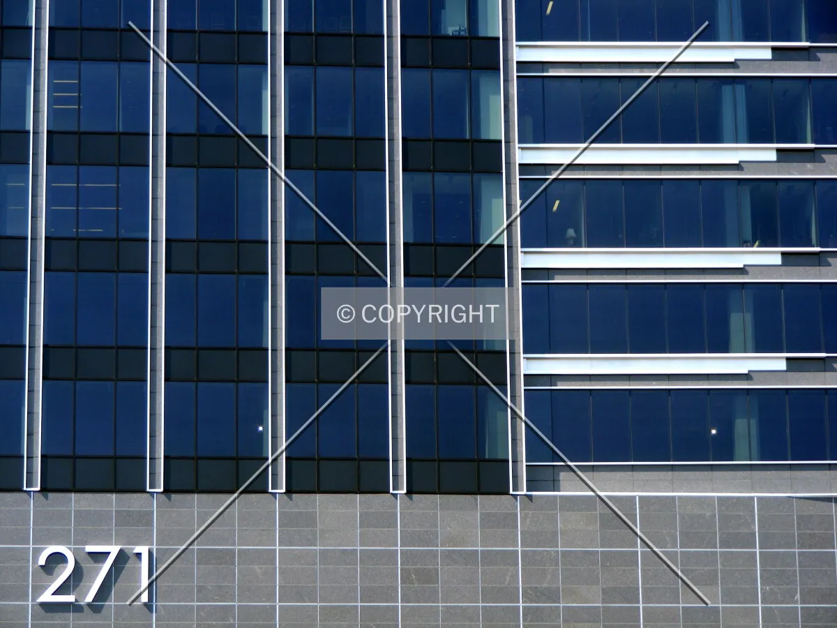 Lower floors with address number
