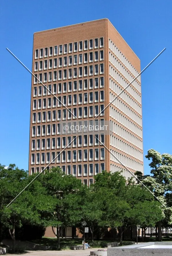 View to the north from the Rarig Center