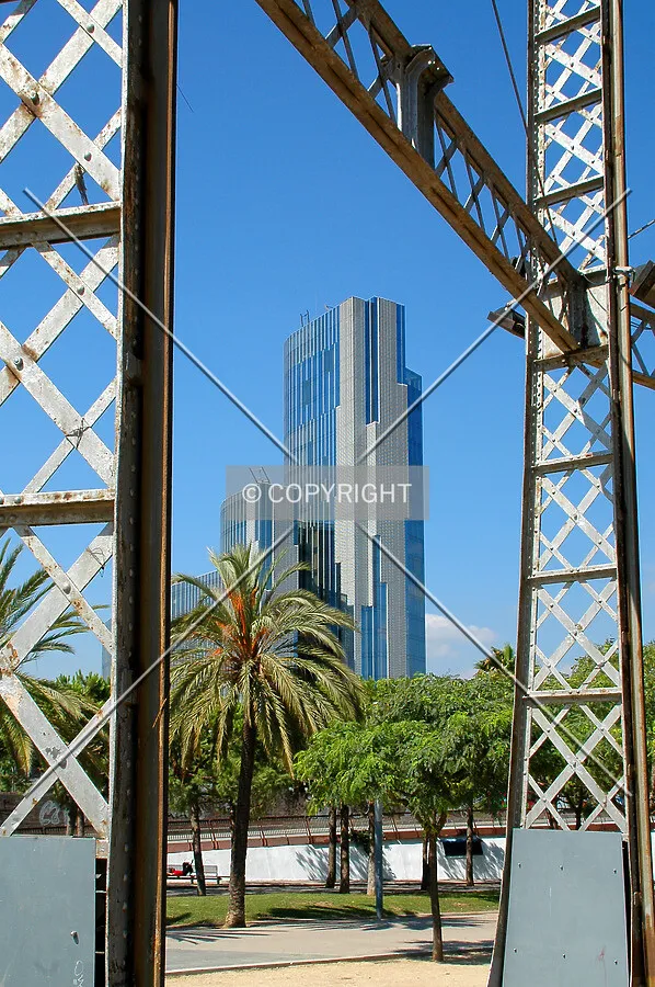 As seen from Parc de la Barceloneta