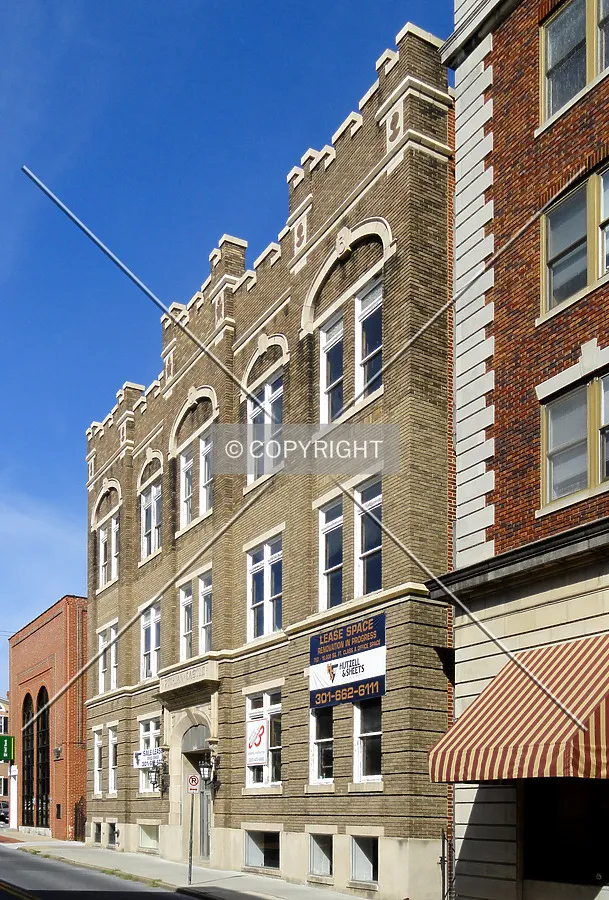 From across South Court Street to the southwest
