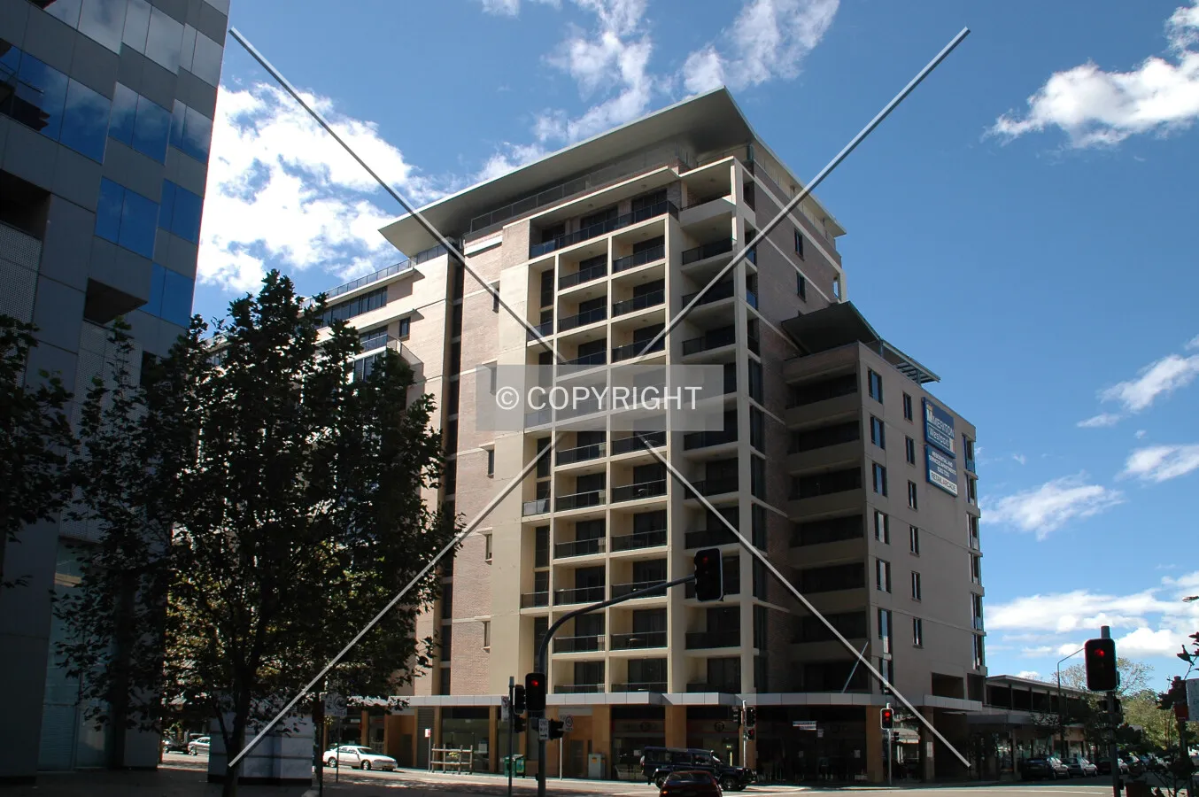 Southwest corner