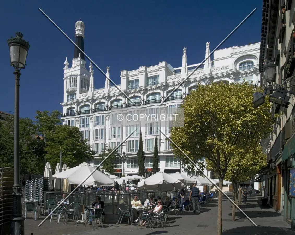 View from across the square