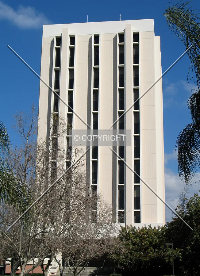 West side facing the University campus interior