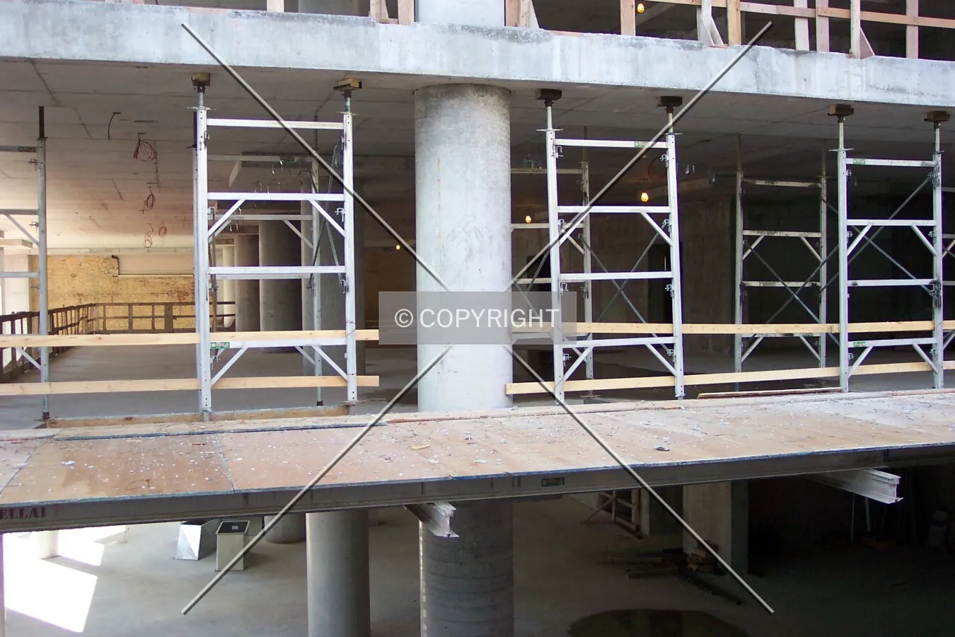 The middle of the 2nd floor