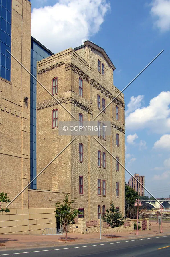 Standard Mill portion of complex, before conversion to condominiums