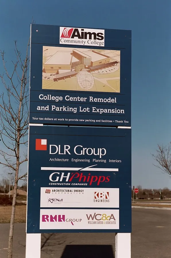 Project signage
