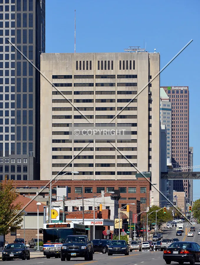 View from the southeast