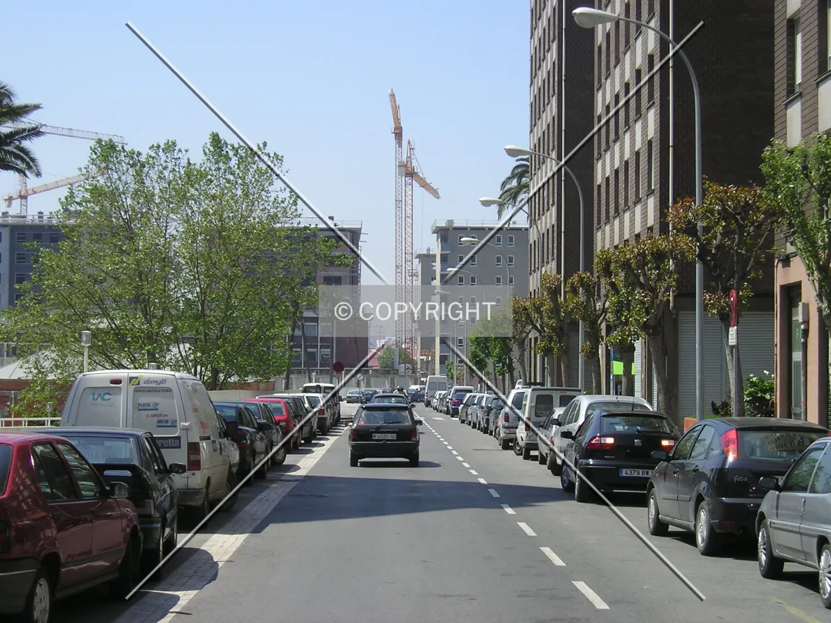 View towards the north