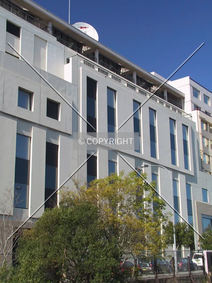 View of the west facade from Pyrmont Bridge Road